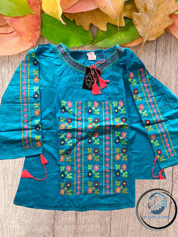 Blusa Artesanal Premium Handmade Mexican Blouse Hand Embroidered Blouse