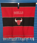 Chicago Bulls Unisex One Size, Zarape Serape Poncho