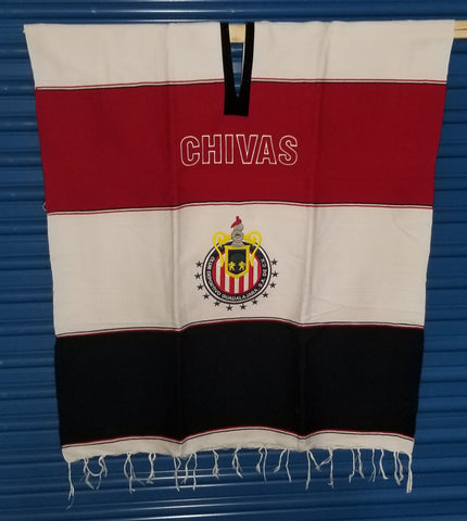 Chivas One Size, Zarape Serape Poncho