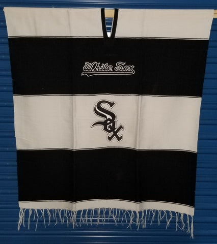 Chicago White Sox One Size, Zarape Serape Poncho