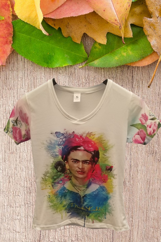 Frida Kahlo Painting Premium T-Shirt