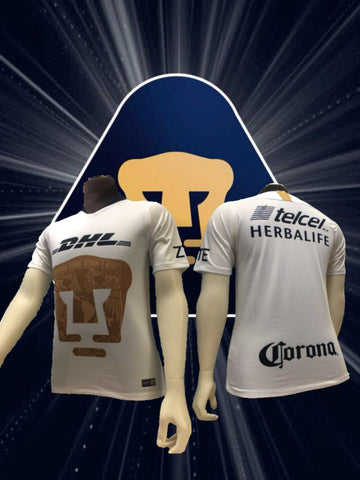 Club Pumas Blanca White Home Jersey Men Regular Fit 2019