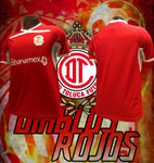 Toluca Red Roja Home Jersey Men Regular Fit 2019