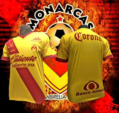 Morelia Amarilla Yellow Home Jersey Men Regular Fit 2019