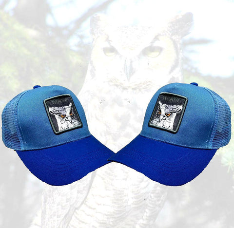 Premium Wise Owl Trucker Hat Cap Gorra De Buho Sabio