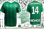 Mexico Verde Green Home Chicharito Jersey Men Regular Fit
