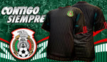 Mexico Black Negra Away Jersey Men Regular Fit