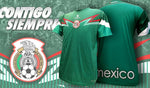 Mexico Verde Green Home Jersey Men Regular Fit