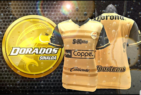 Dorados Sinaloa Oro Gold Men's Home Jersey Regular Fit 2019