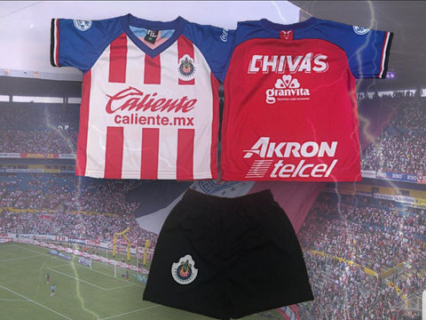 New Chivas Rojo Red Home Kids Kit 2019-2020