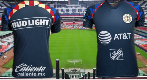 New Club America Azul Blue Away Jersey Men Regular Fit 2019-2020