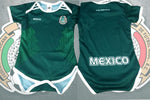 Mexico Green Verde Home Mameluco New Born Jersey