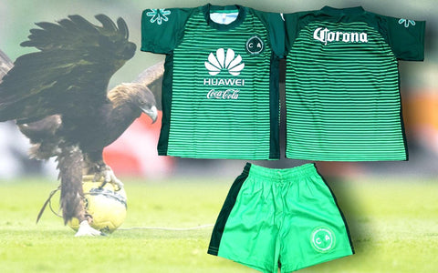 Club America Verde Green Third Kids Kit Limited Edition