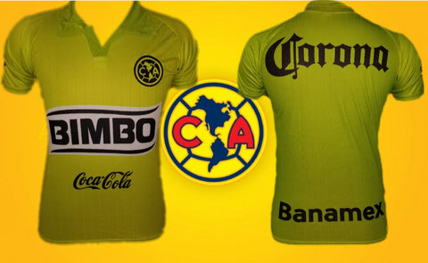 Club America Aguilas Men's Verde Green Jersey Regular Fit