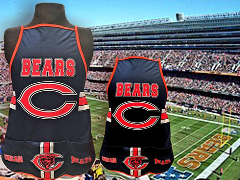 Chicago Bears Blue Azul Mandil Kitchen Apron Limited Edition 2019