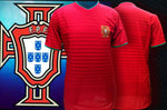 Portugal National Team Red Roja Home Jersey Men Regular Fit