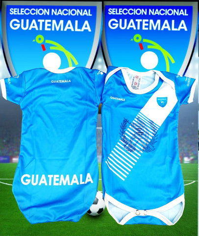 Guatemala Azul Blue Mameluco New Born Jersey 2019