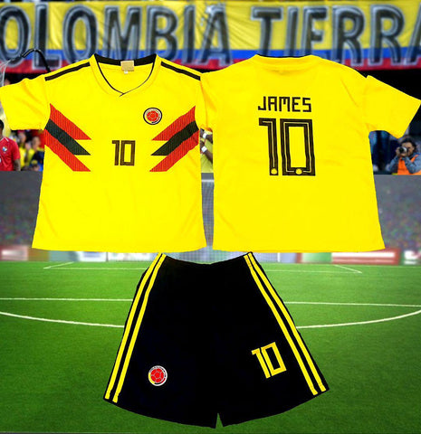 Colombia Yellow Amarillo Home James Kids Kit