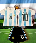 Free Soccer Ball Argentina Home Messi Kids Kit