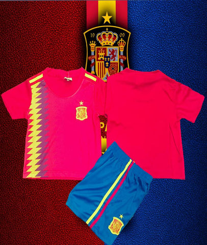 Spain Espana Red Rojo Home Kids Kit