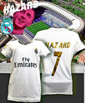 Woman Real Madrid Home Blanca White Hazard Jersey