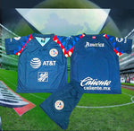 New Club America Azul Blue Away Kids Kit 2019-2020