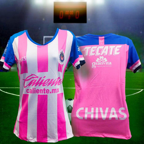 New Woman Chivas Pink Rosa Jersey 2019 Limited Edition