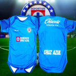 New Cruz Azul Blue Home Mameluco New Born Jersey 2019-2020