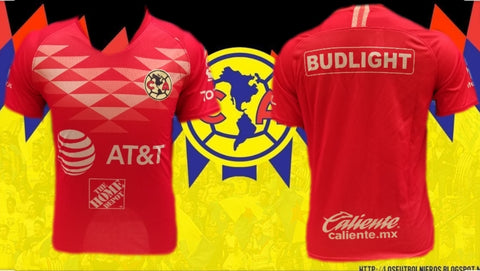 New Club America Roja Red Jersey Men Regular Fit 2019-2020