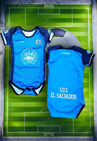 Salvador Azul Blue Mameluco New Born Jersey 2019