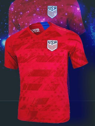 Team USA Red Roja Home World Cup Jersey Regular Fit 2019