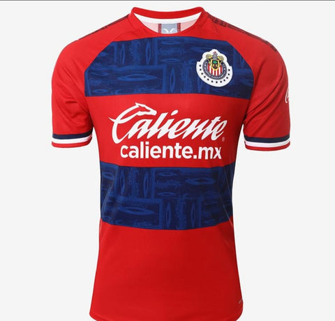 New Chivas Red Roja Away Jersey Men Regular Fit 2019-2020