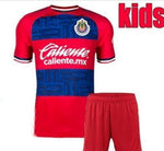 New Chivas Red Rojo Away Kids Kit 2019-2020