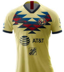 New Club America Yellow Amarilla Home Jersey Men Regular Fit 2019-2020