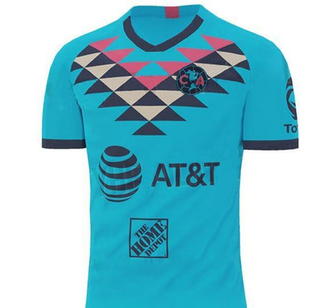 New Club America Azul Blue Third Jersey Men Regular Fit 2019-2020