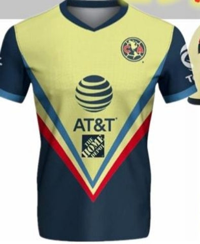 New Club America Blue Azul Jersey Men Regular Fit 2021