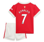 #7 Kids Red Home Jersey Uniform 2022