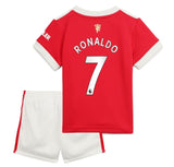 #7 Kids Red Home Jersey Uniform 2022