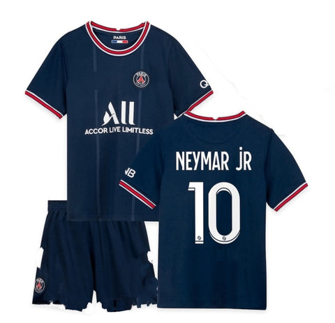 #10 Kids Navy Blue Home Jersey Uniform 2022