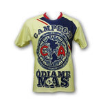 Club America Aguilas "Campeon Odiame Mas" Men's New Yellow Jersey Regular Fit